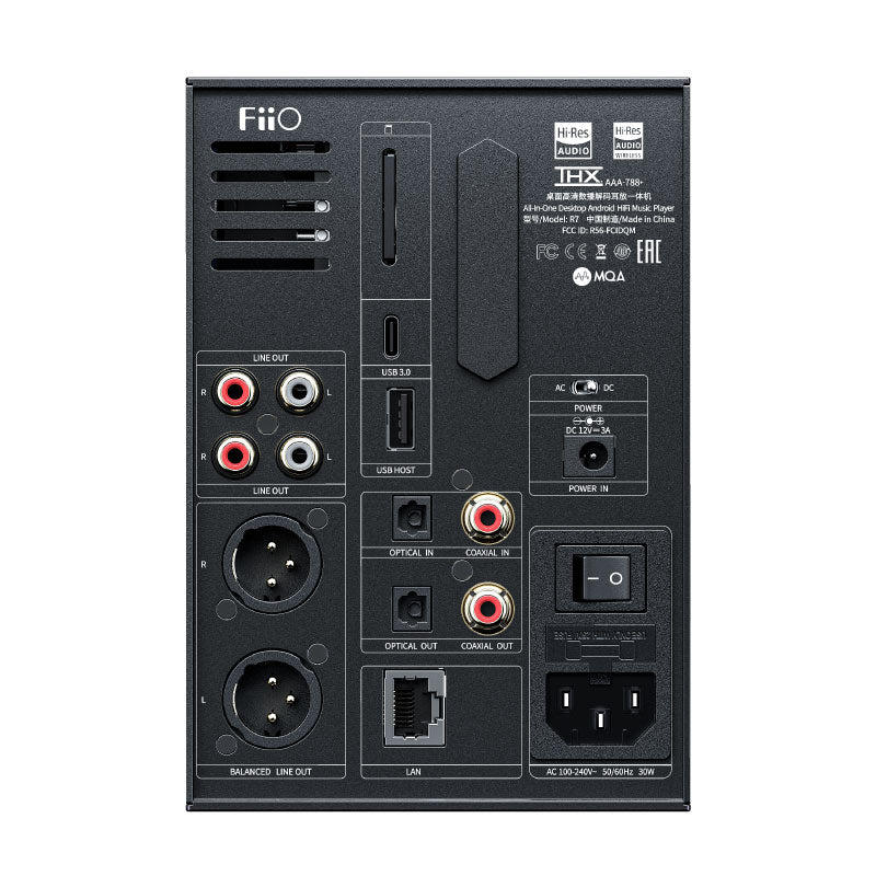 【在庫限り】FIIO R7 Black FIO-R7-B