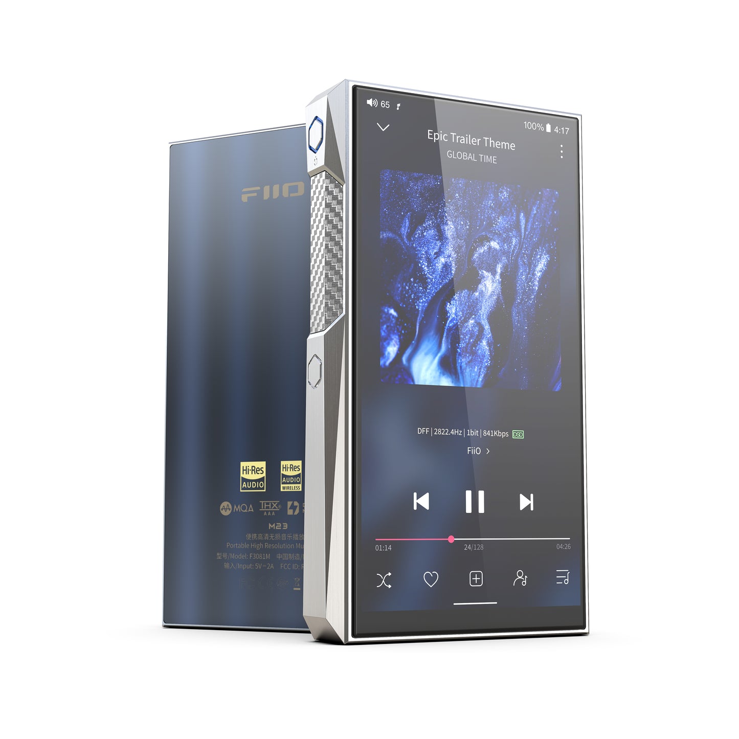 【在庫限り】FIIO M23 Stainless Steel