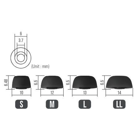 【在庫限り】ePro Horn-shaped Tips for TRUE WIRELESS