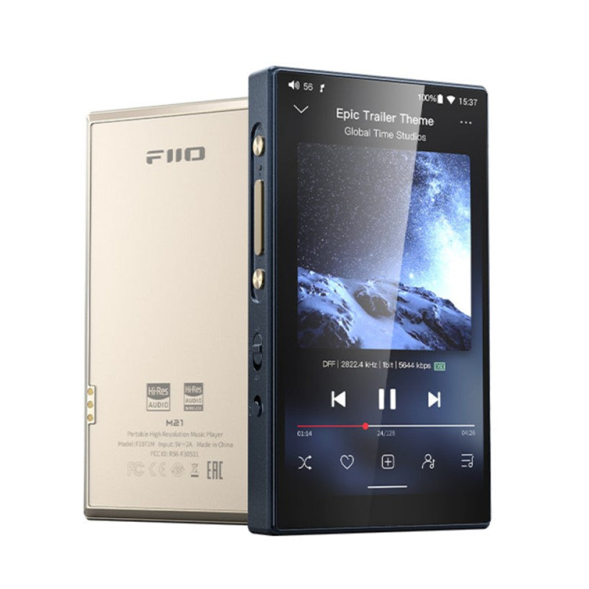 FIIO M21 Dark Blue Titanium Gold FIO-M21-L FIO-M21-G