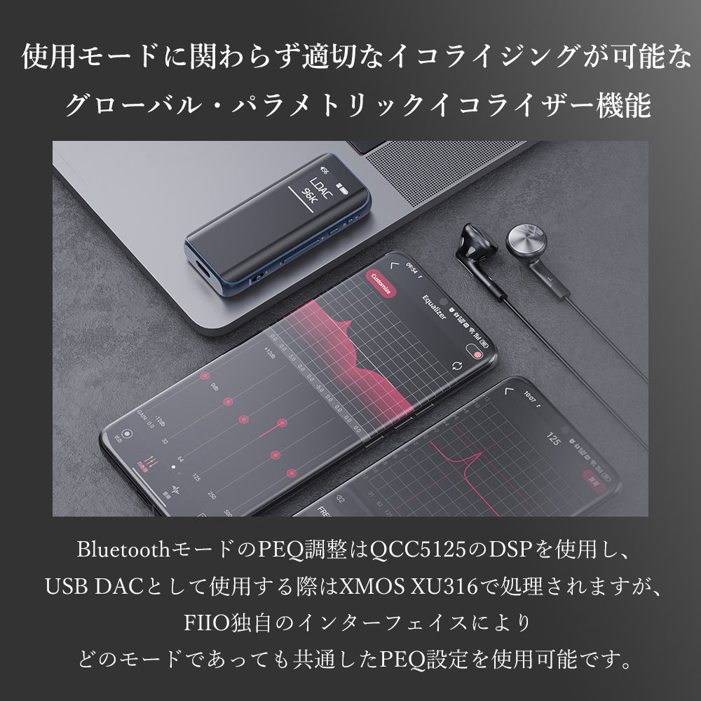 FIIO BTR15 Black FIO-BTR15-B – エミライダイレクトストア